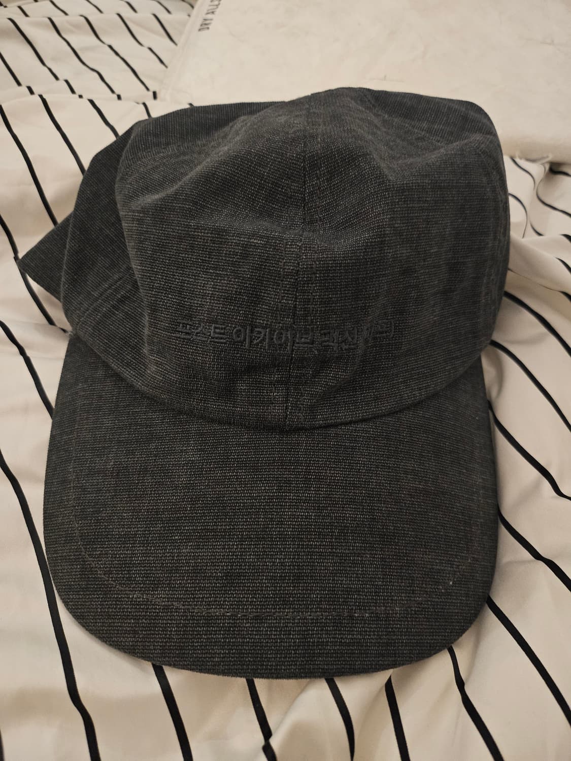 포스트아카이브팩션8.0컬렉션 워크캡 차콜 상품이미지1