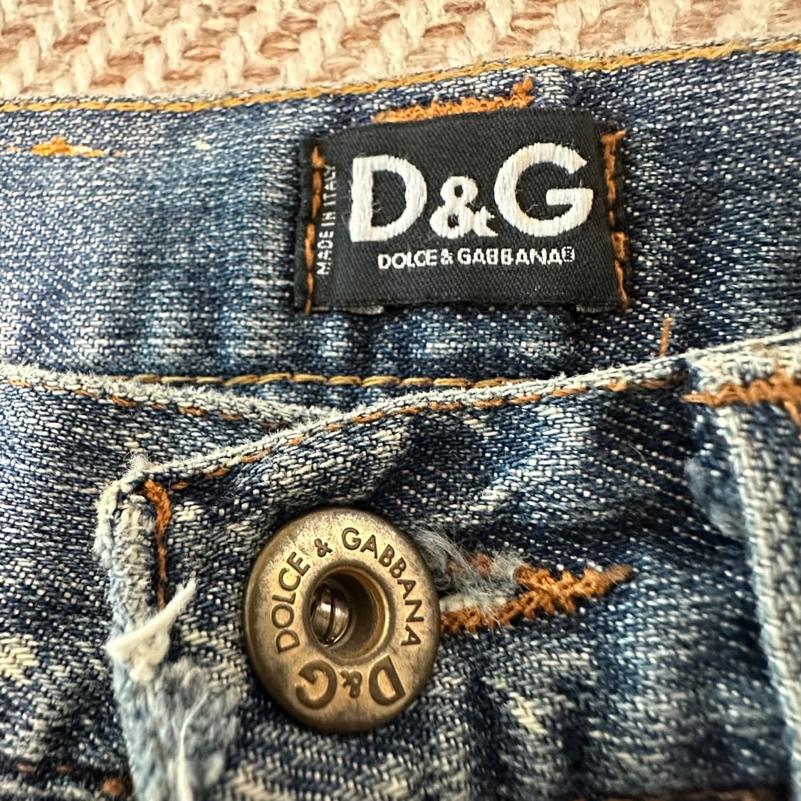 DOLCE & GABBANA italy made denim jeans 상품이미지3