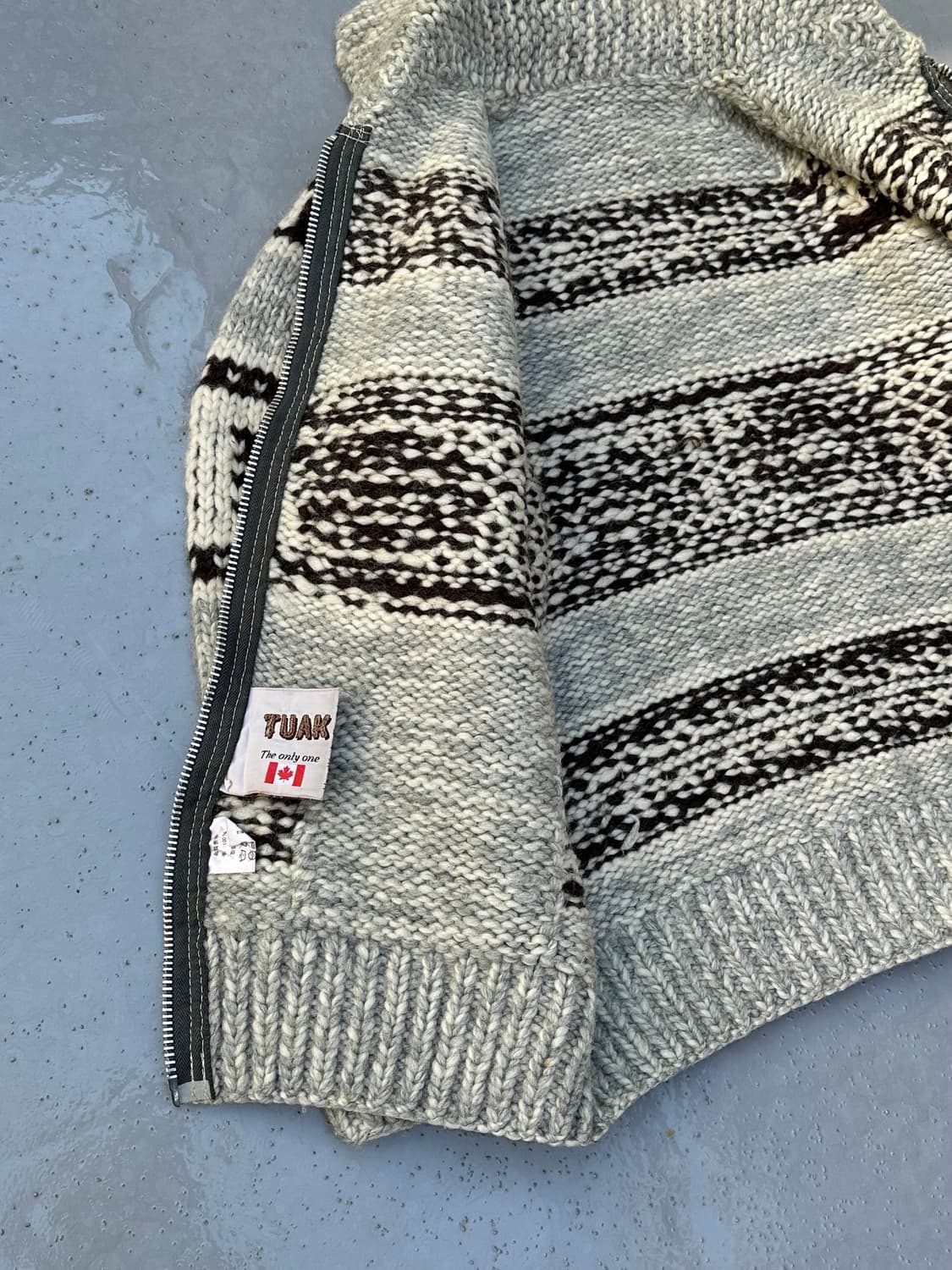 [코위찬] •90s Canada Tuak Wool Cowichan 상품이미지5