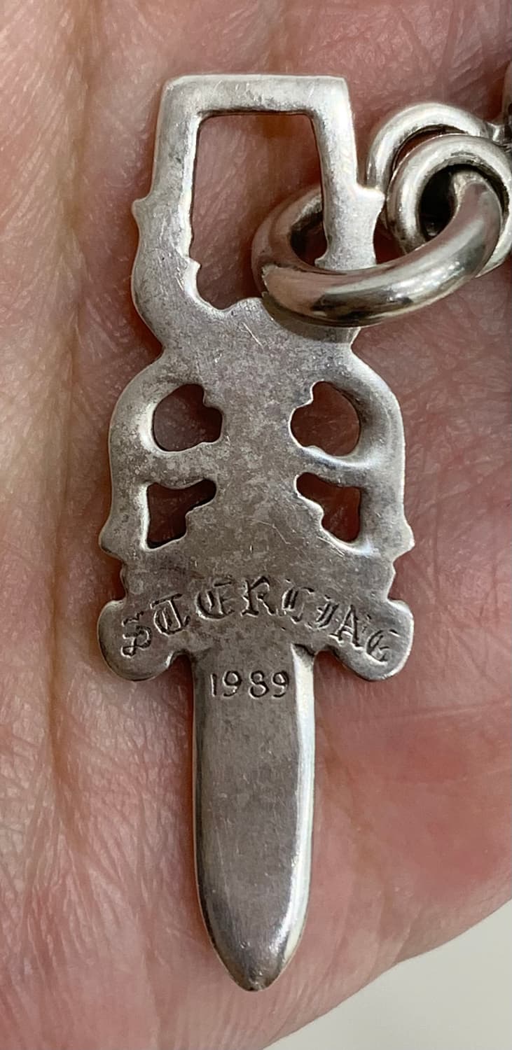 크롬하츠 3트링킷 펜던트 참 대거 목걸이 상품이미지7