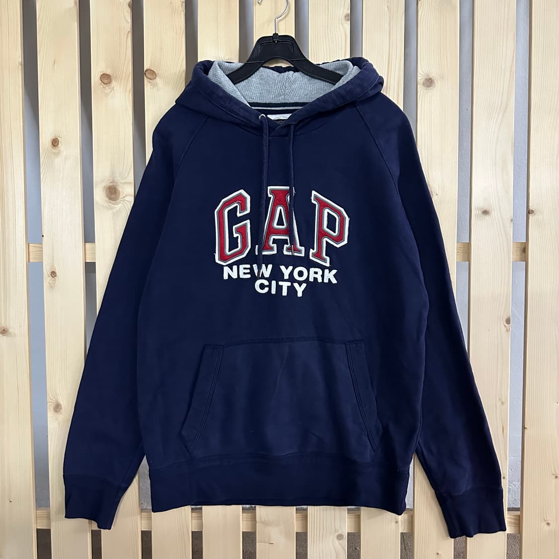 (M) GAP 갭 뉴욕 네이비 후드티 상품이미지1