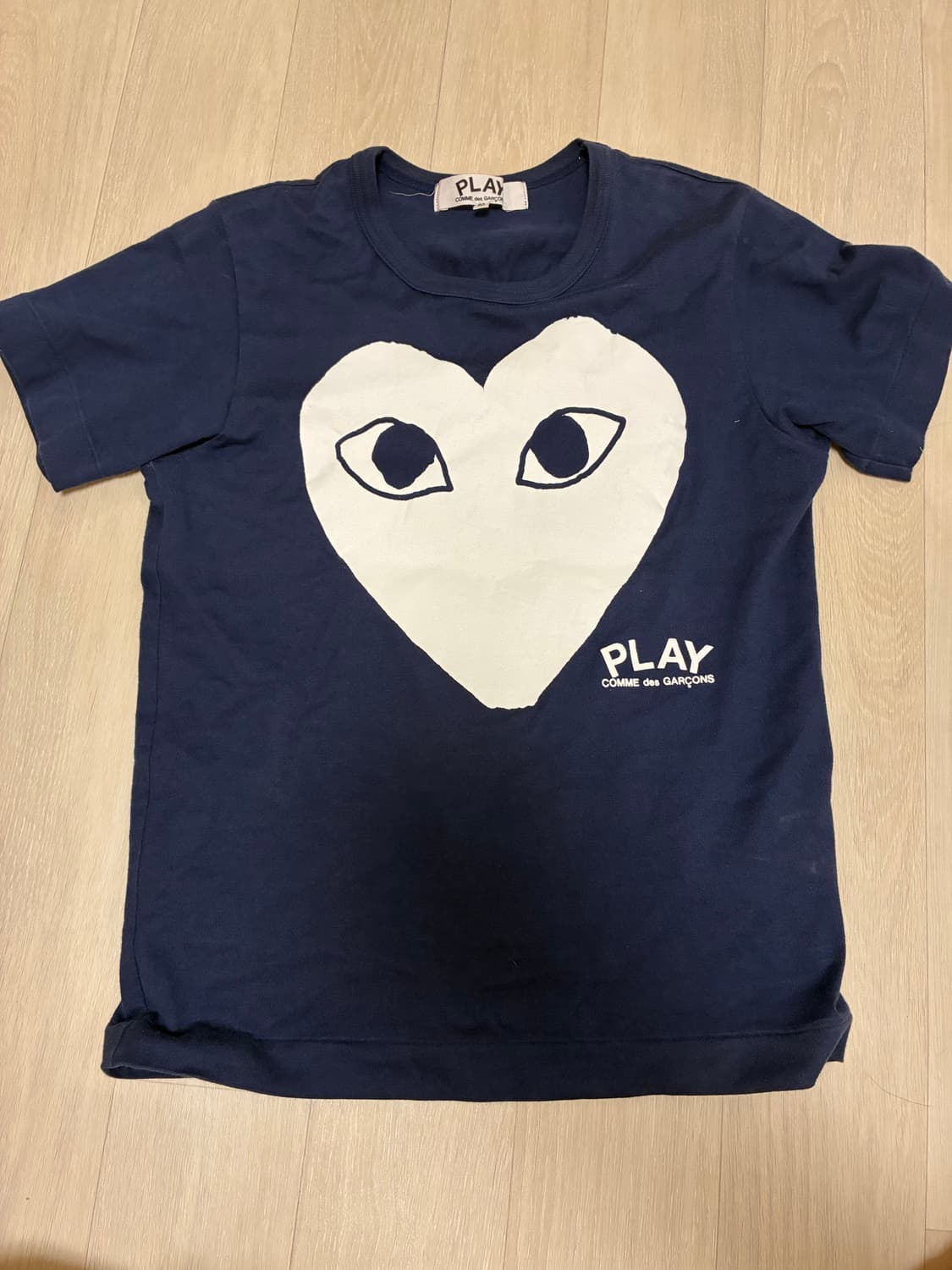 꼼데 플레이 반팔 상품이미지1