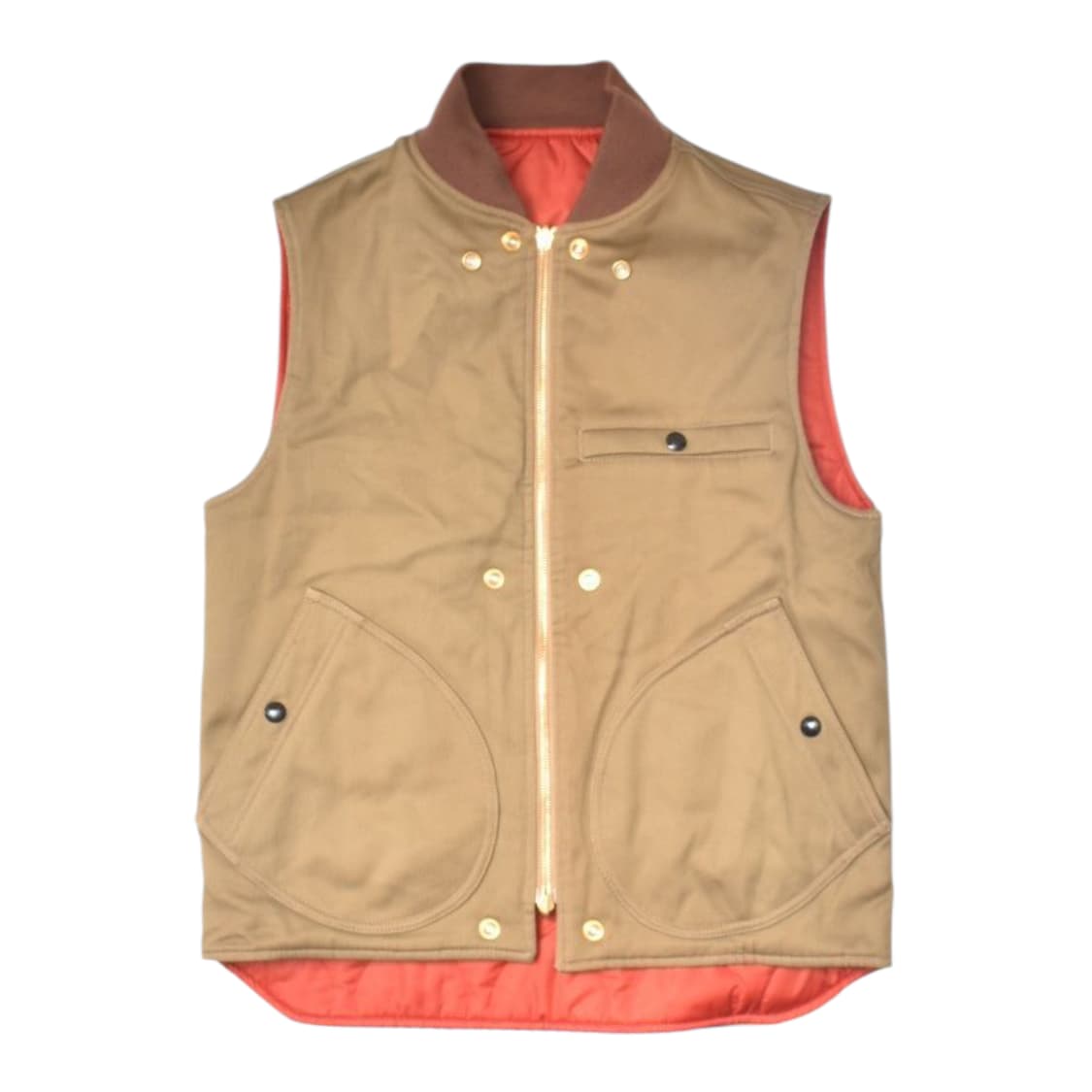 드레익스 양면 리버시블 퀄팅 퀼팅 조끼 베스트 집업 자켓 36 N0648 상품이미지2