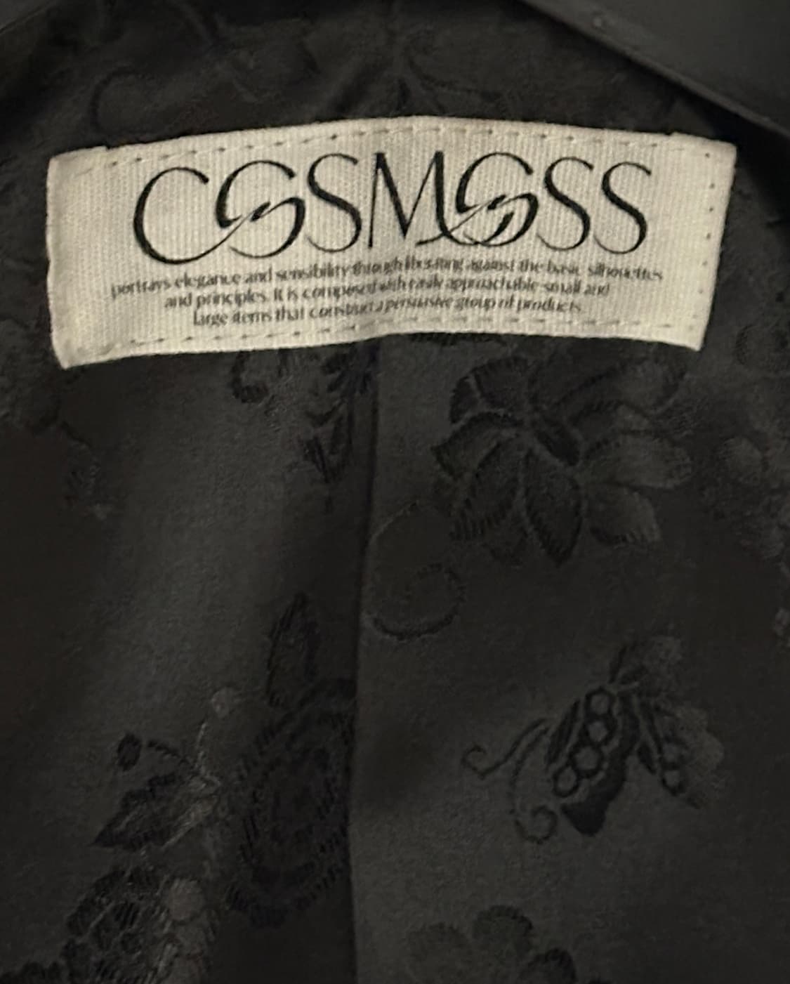 코스모스 하이넥 피코트 상품이미지4