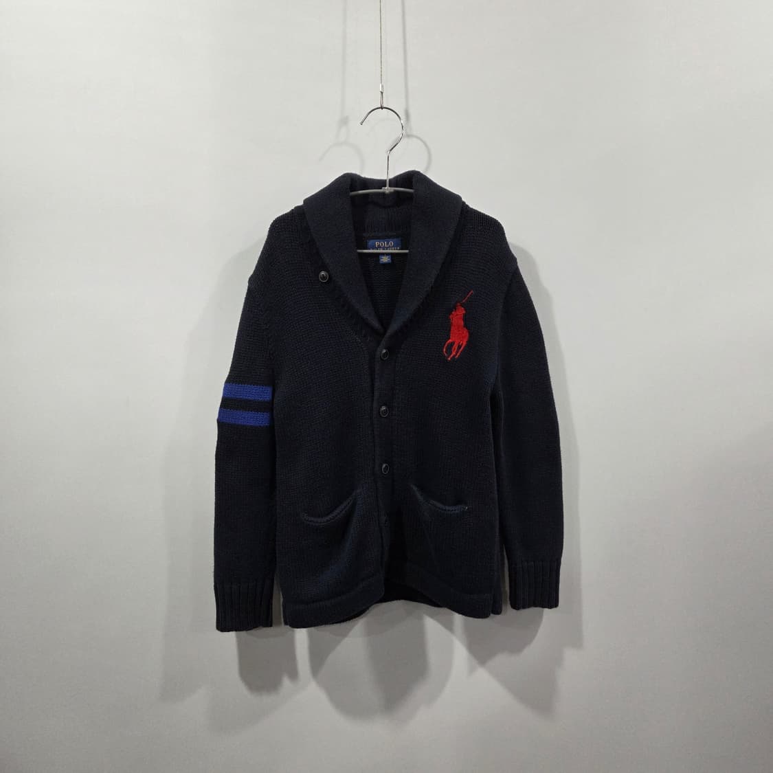 폴로랄프로렌 키즈 숄카라 빅포니 니트 가디건 7 상품이미지1