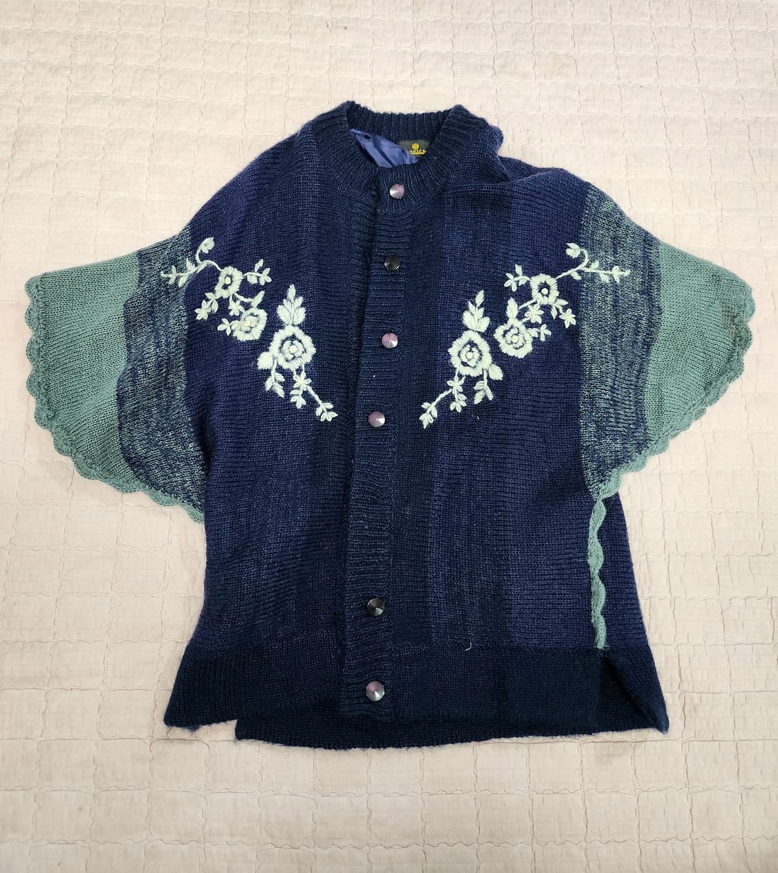 일본빈티지 가오리핏 겨울 니트가디건 상품이미지1