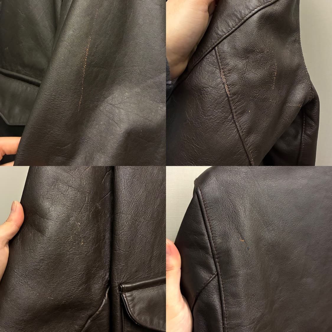 (36/97)USA spiewak 스피왁 골든플리스 A-2 레더 가죽자켓 상품이미지10