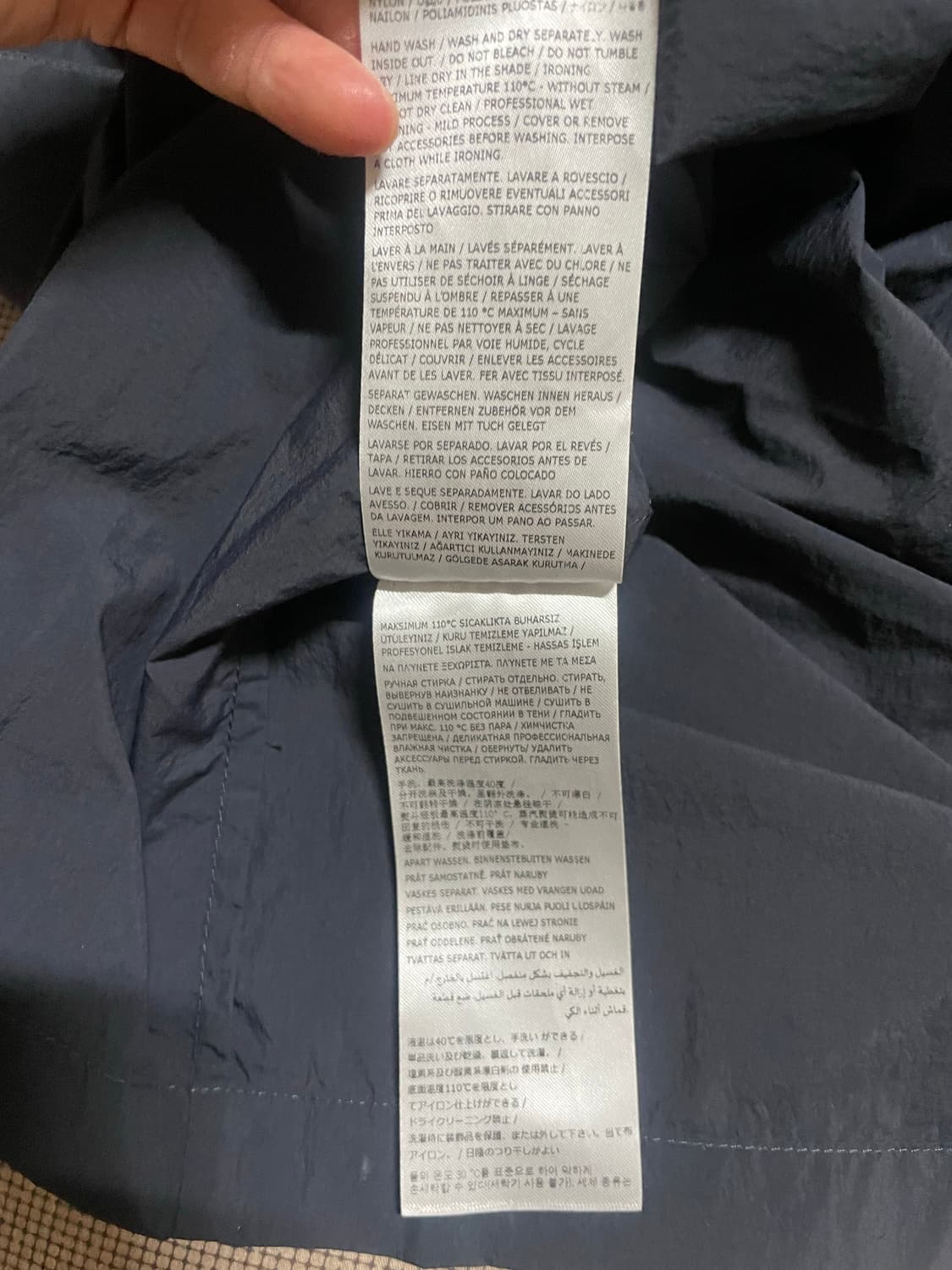 Maison margiela 하이넥 오버사이즈 코트  상품이미지6