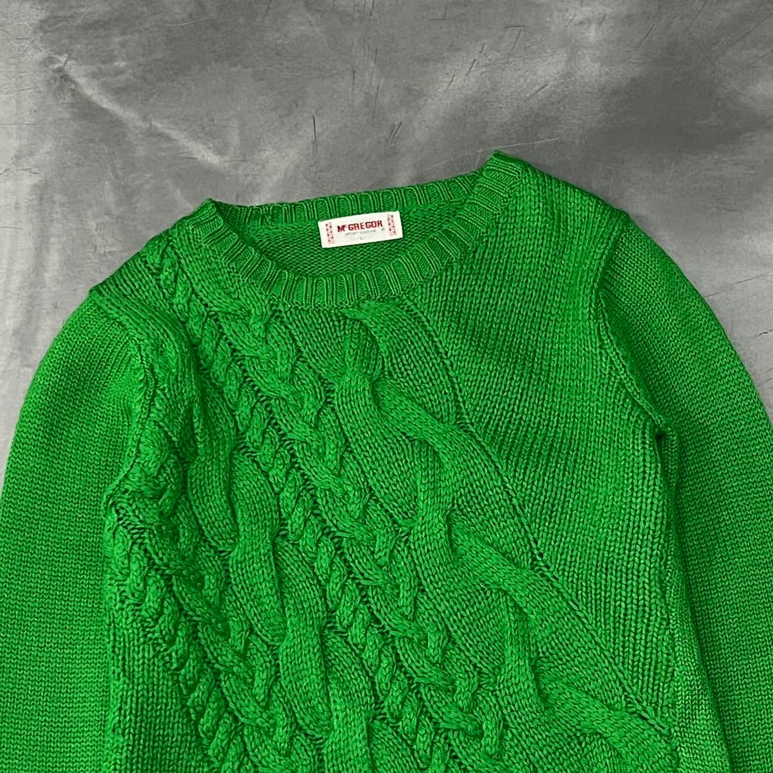  맥그리거 꽈배기 니트 y15429 상품이미지3