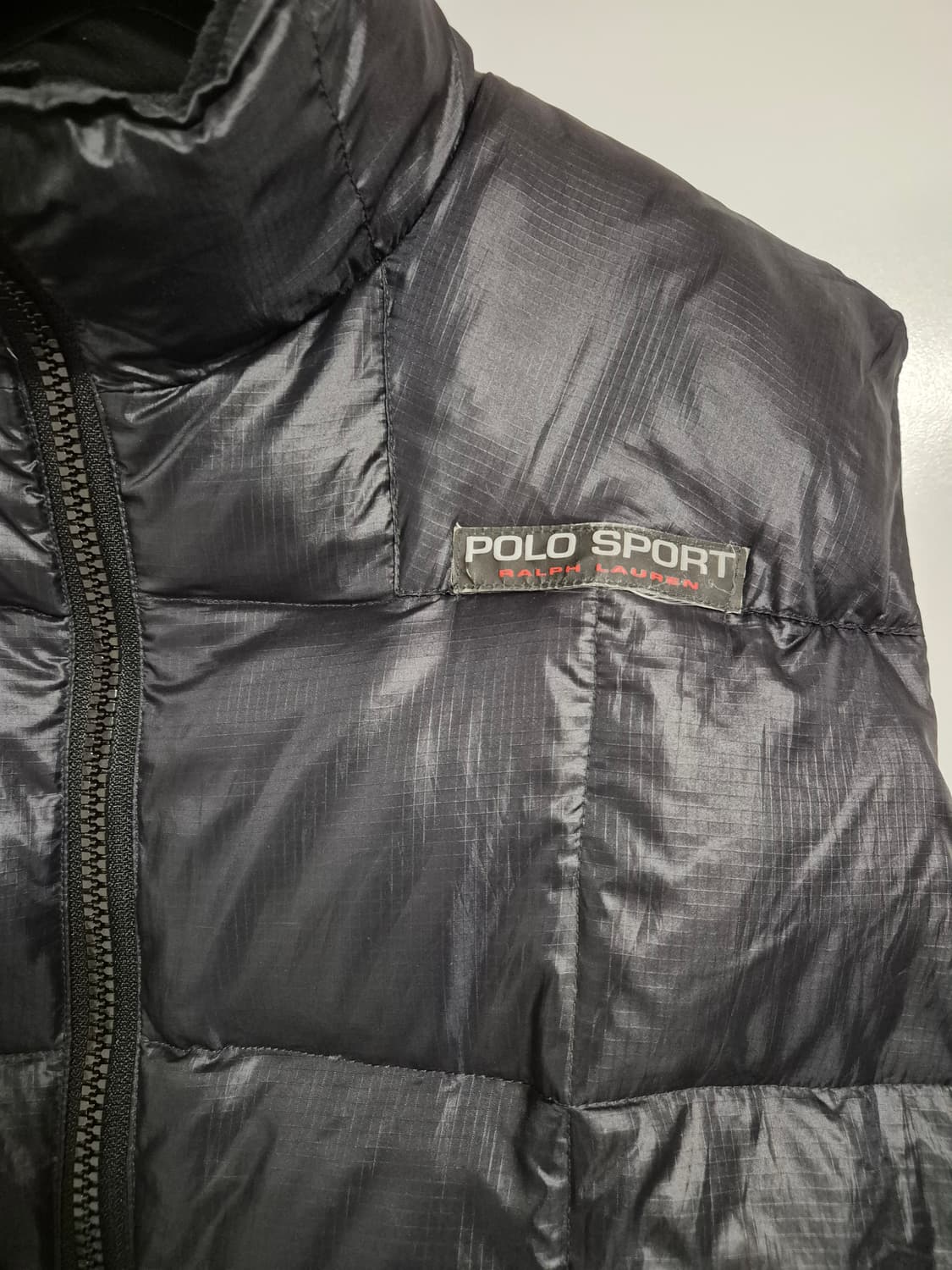 폴로스포츠 블랙 패딩 베스트 상품이미지2