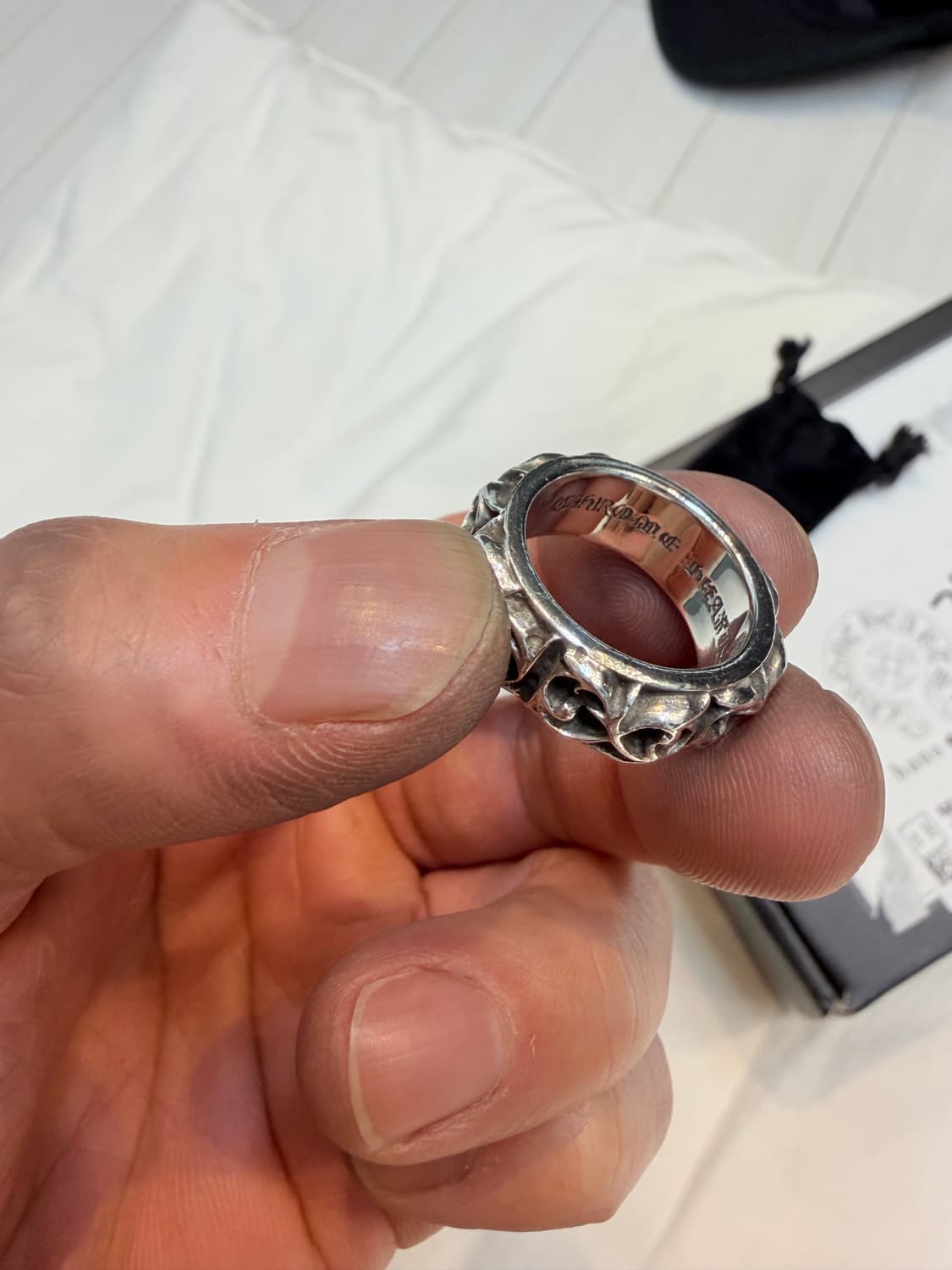 크롬하츠 이터니티 바인 밴드링 us7 상품이미지5