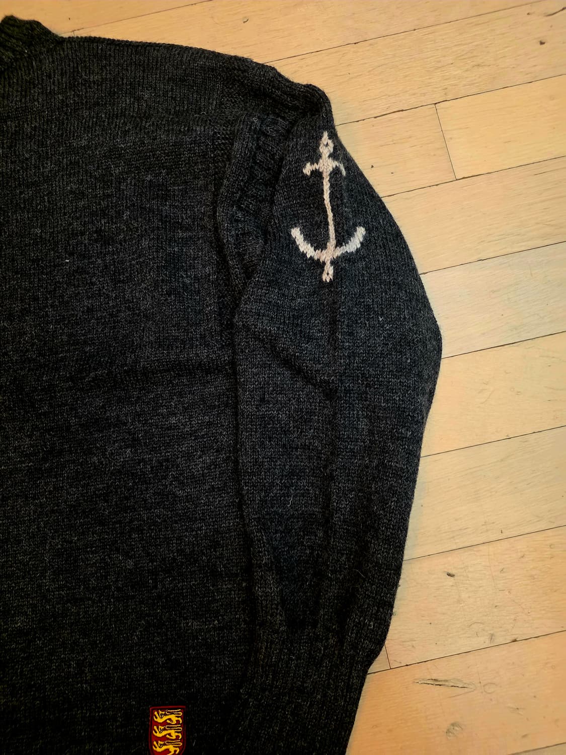 건지울른스 100% 퓨어울(양모) 스웨터105 상품이미지5