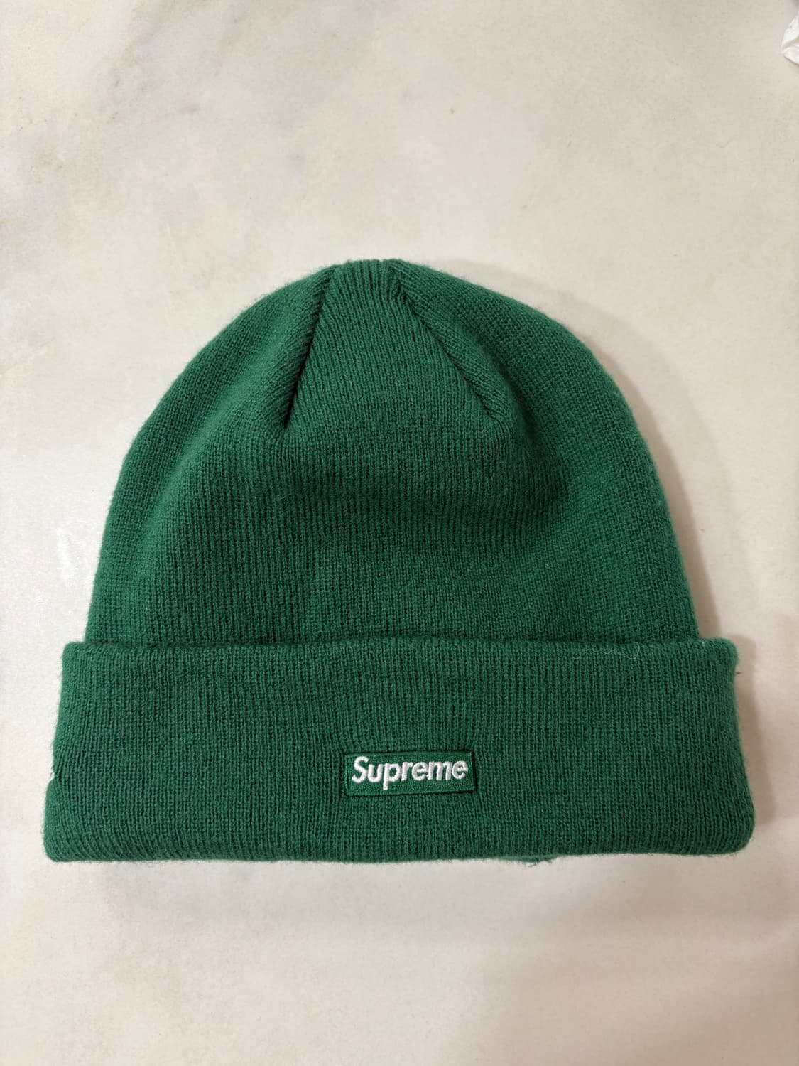 슈프림 x 뉴에라 스크립트 비니 그린 - 24FW 상품이미지2