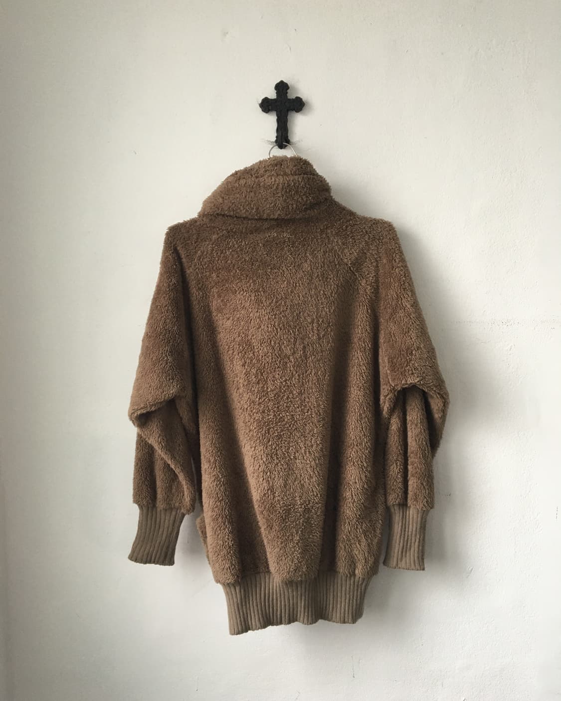 Oriental mood fleece high neck zip up 상품이미지3