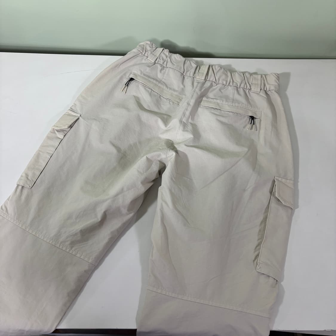 우먼S-M 네파 아이보리 기능성 나일론 카고 조거팬츠 상품이미지4