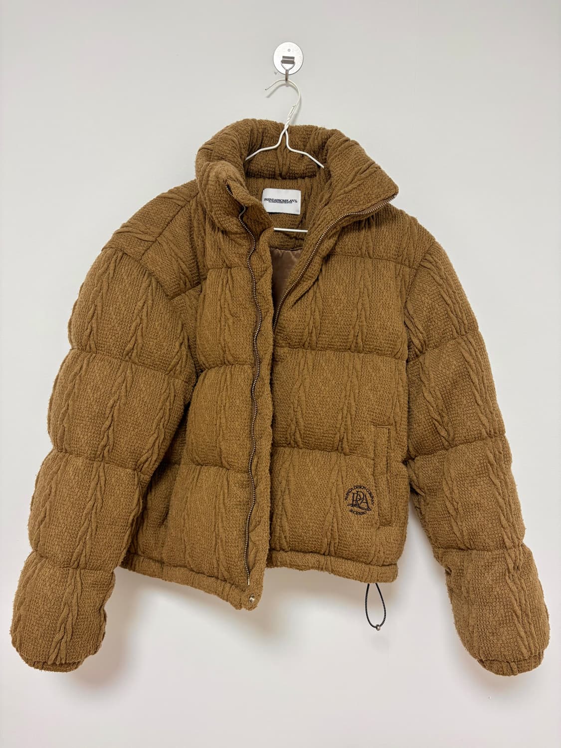 프렌다 니트 다운 패딩 상품이미지1