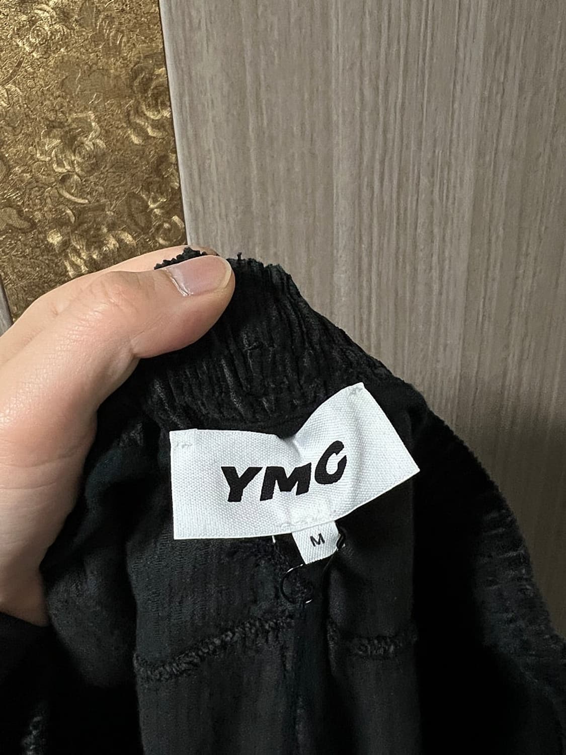 YMC 알바 스케이트 트라우저 블랙 M (코듀로이 치노) 상품이미지8