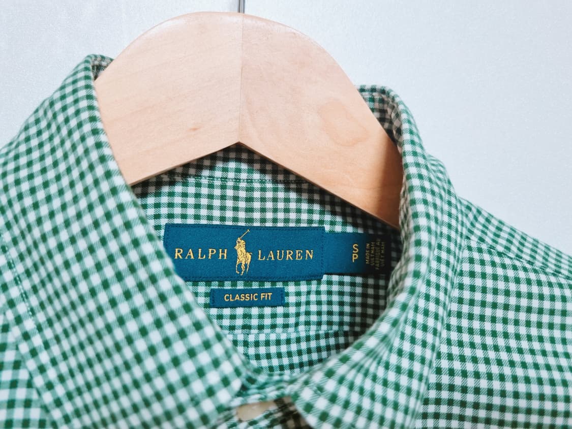 남성 폴로 랄프로렌 POLO 깅엄 긴팔 남방 셔츠 상품이미지9