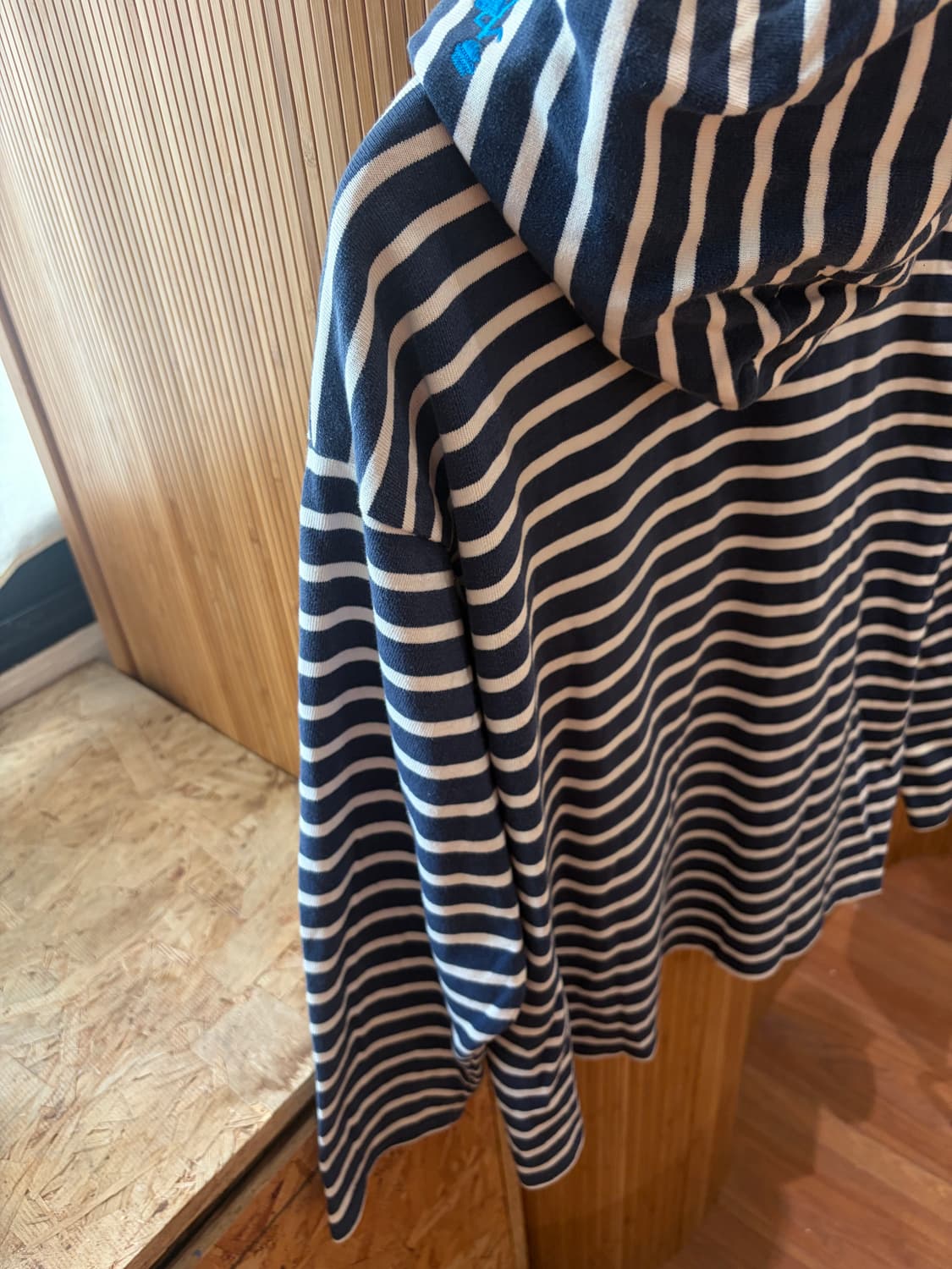 Onze Schets Stripe Hood Zip-Up 상품이미지6