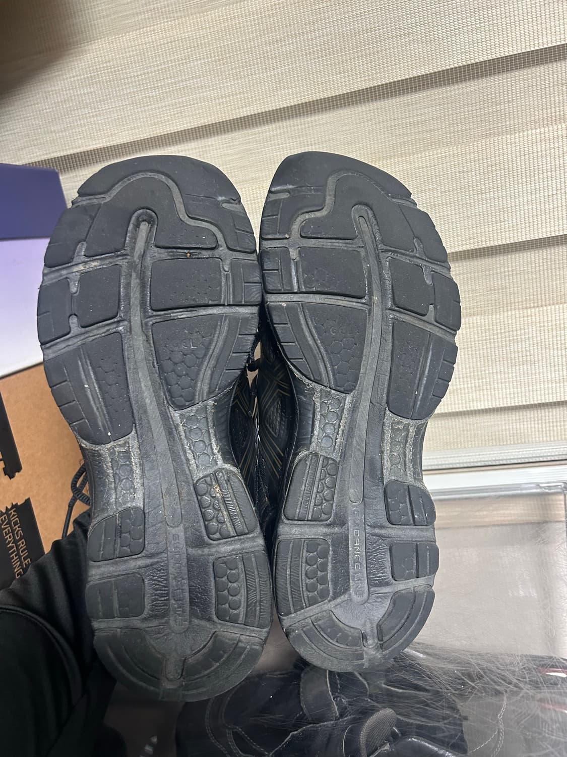 (260) 아식스x키코 젤버즈1 블랙 상품이미지4