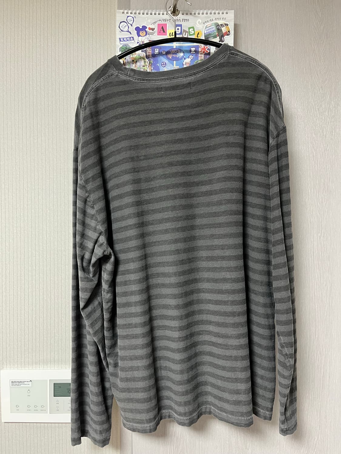 VTG Stripe Tee Dyed Grey(2nd Restock) 상품이미지3