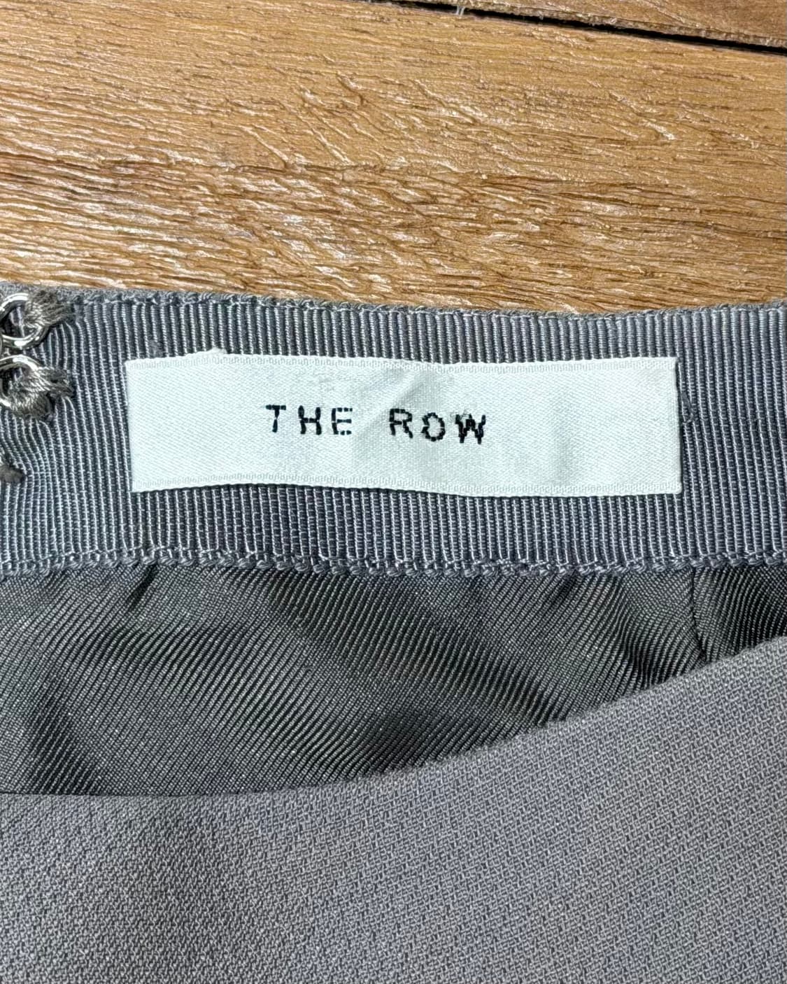 더로우 그레이 울 실크 블랜드 롱 스커트 상품이미지7