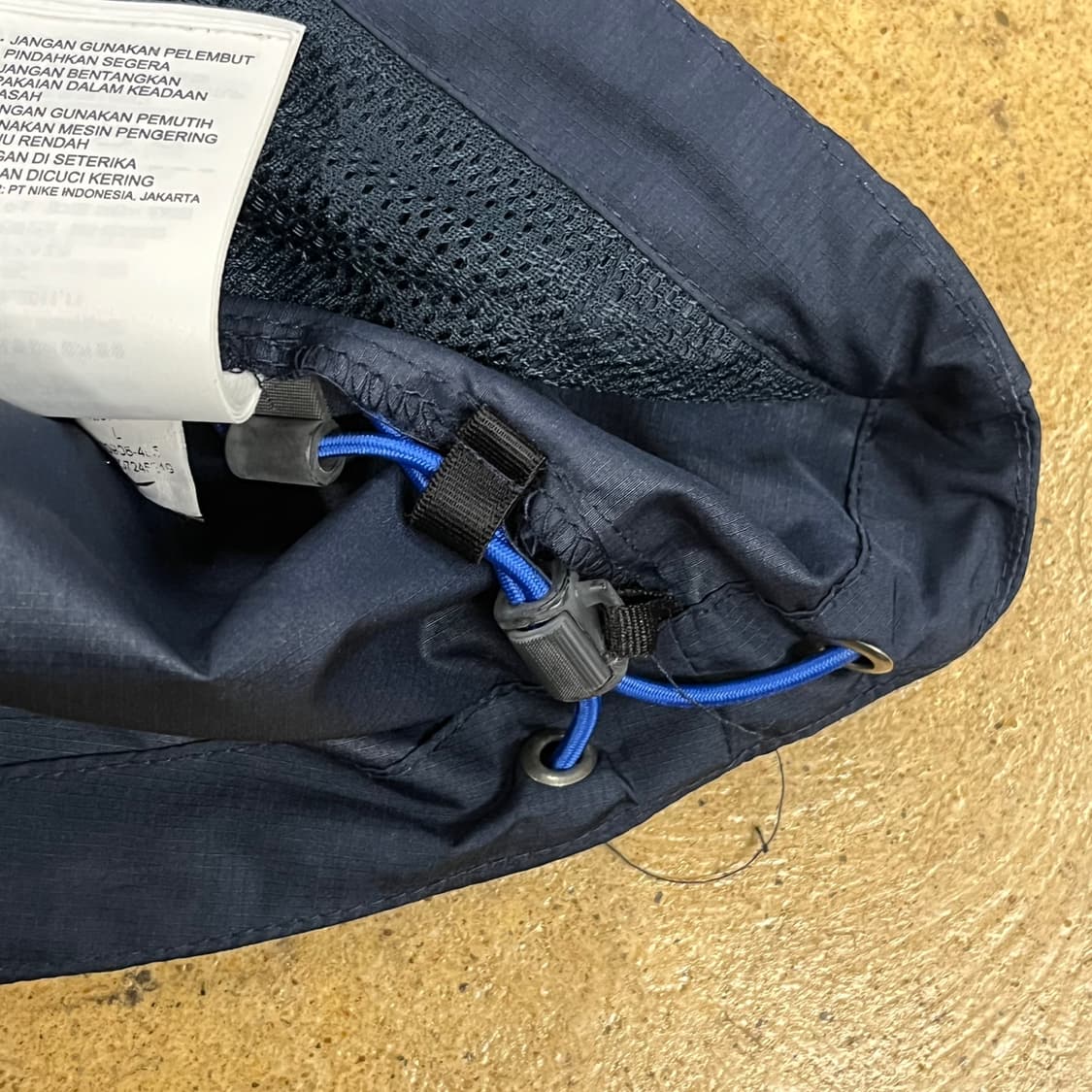 [정품/L] 나이키 블루 블랙 바람막이 후드집업 b17 상품이미지7