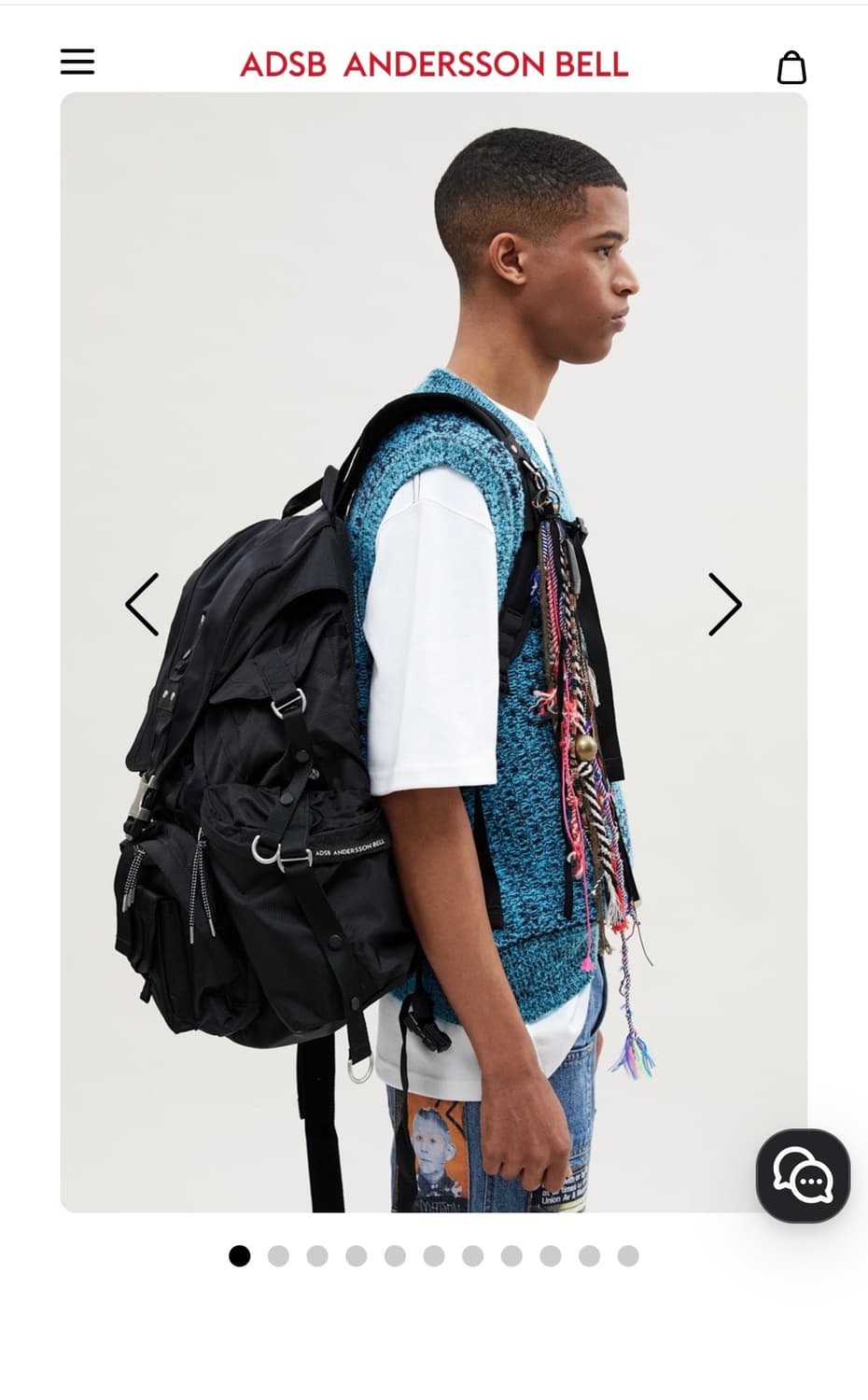 앤더슨벨 UNISEX TECHNICAL BERLIN BACKPACK 상품이미지4