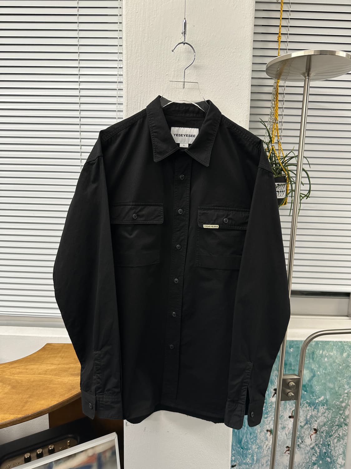 yeseyesee 2포켓 오버핏 코튼셔츠  상품이미지1
