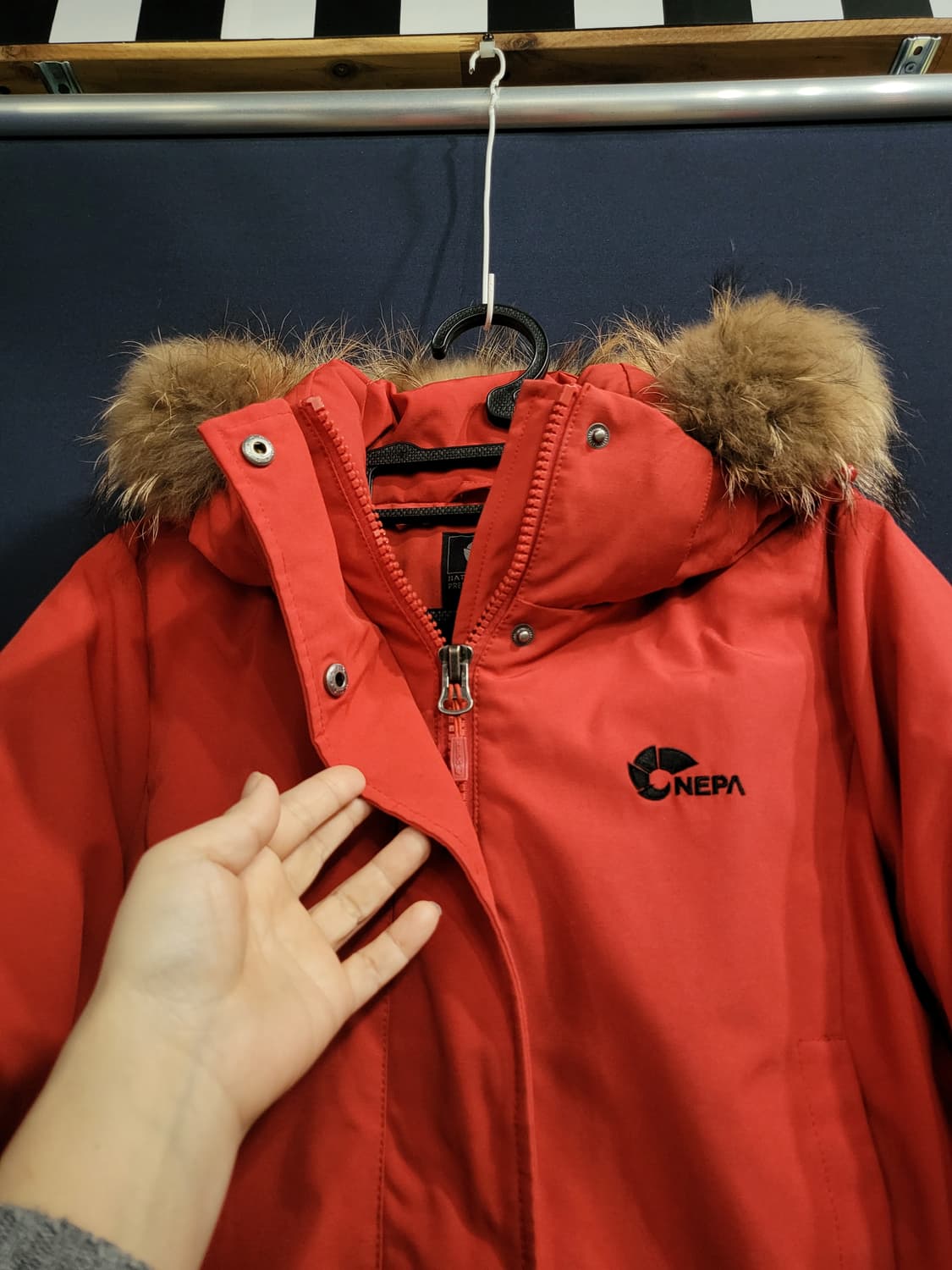 네파 라쿤 덕다운패딩 상품이미지2