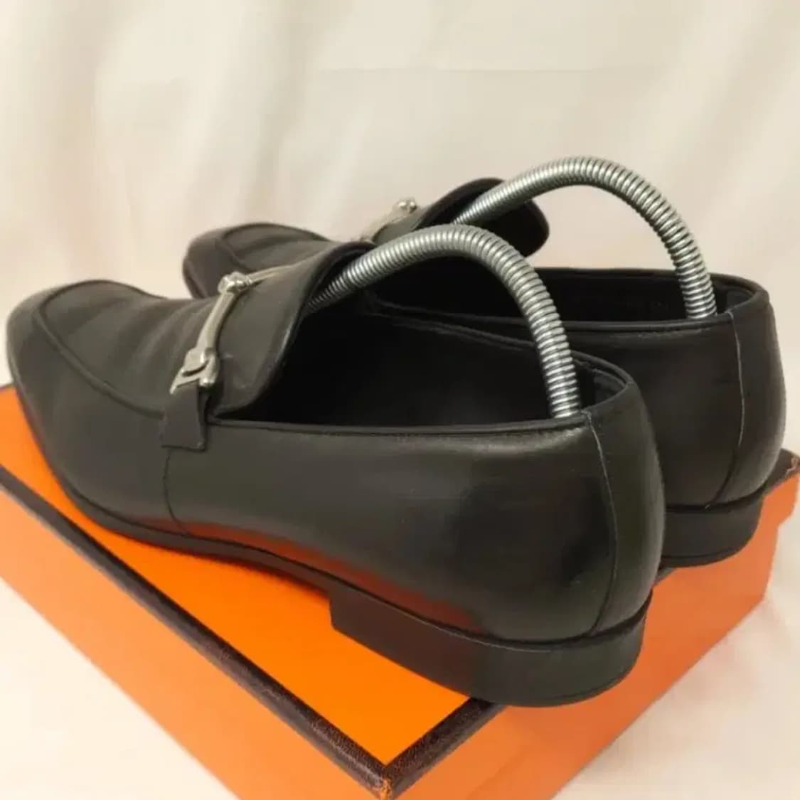 [정품] 에르메네질도 제냐 실버 비트 가죽 로퍼 (280/EEE) 상품이미지8