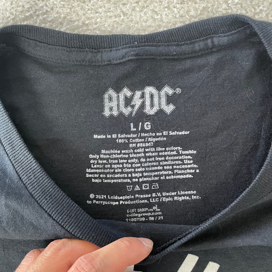 ACDC 밴드티 상품이미지4