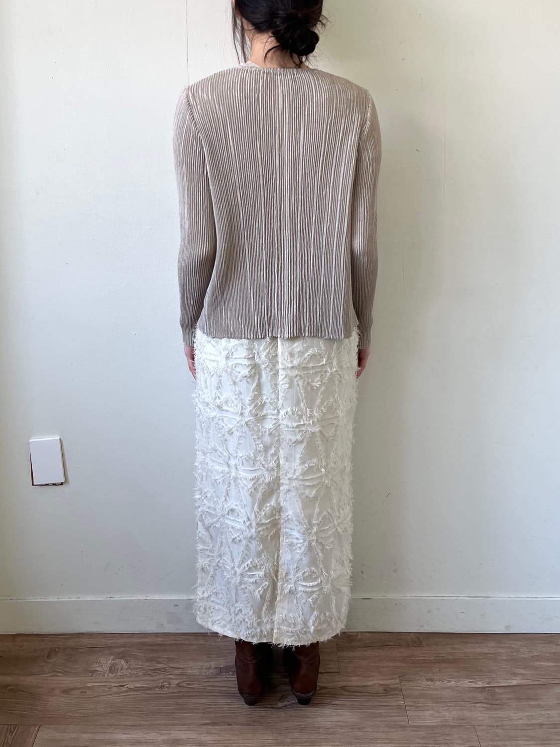 SPECCHIO 플리츠 가디건 상품이미지9