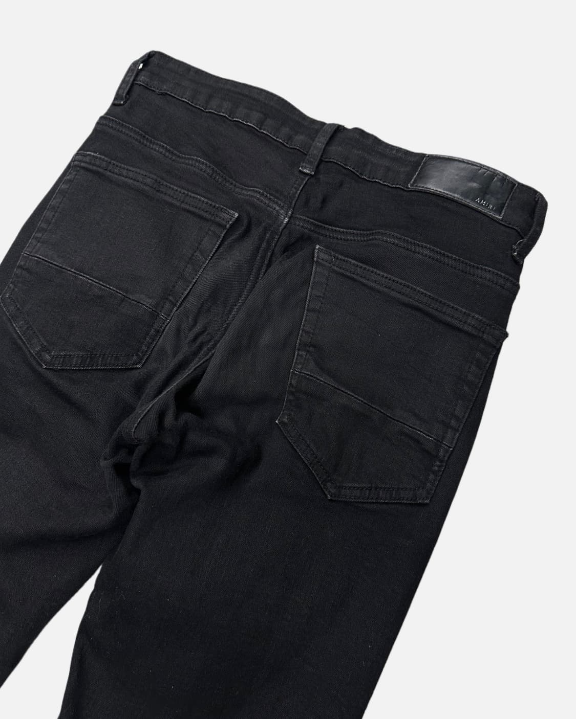 AMIRI black distressed biker jean 상품이미지7