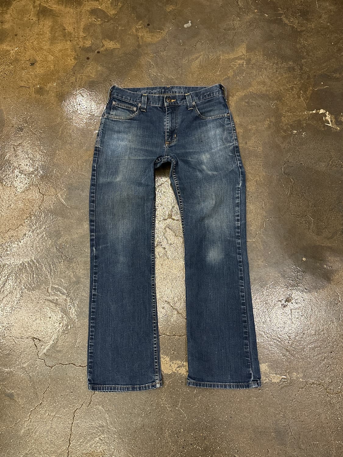 칼하트 102809 러그드 플렉스 릴렉스드 핏 부츠컷 31x30 상품이미지1