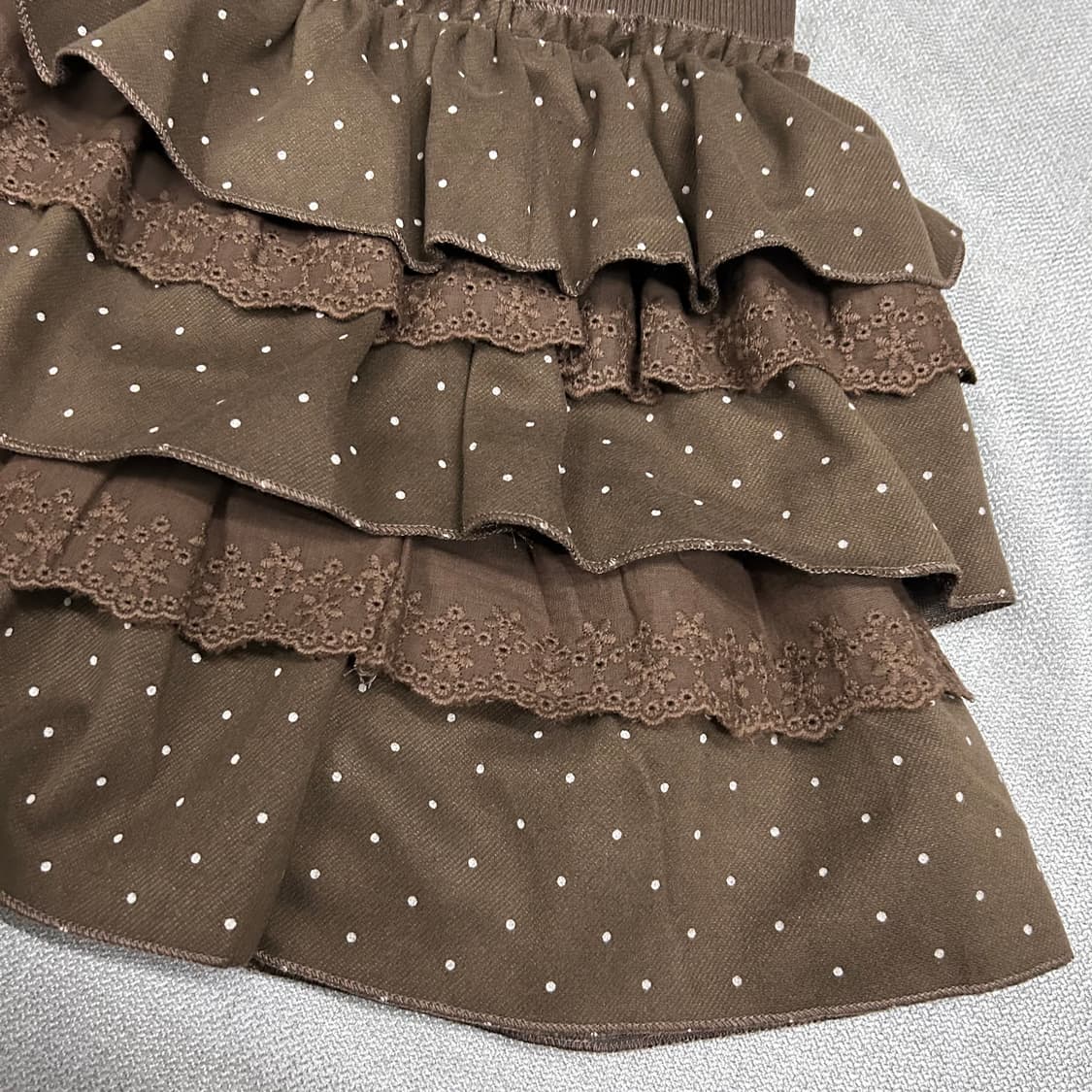 Dot CanCan Mini Skirt 상품이미지6