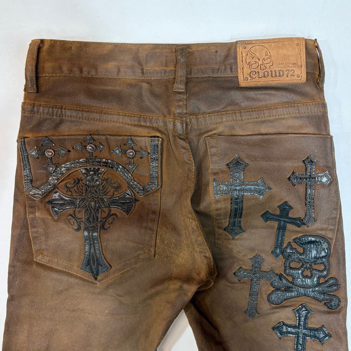 클라우드 72 고딕 크로스 코팅 데님 (30) 상품이미지2