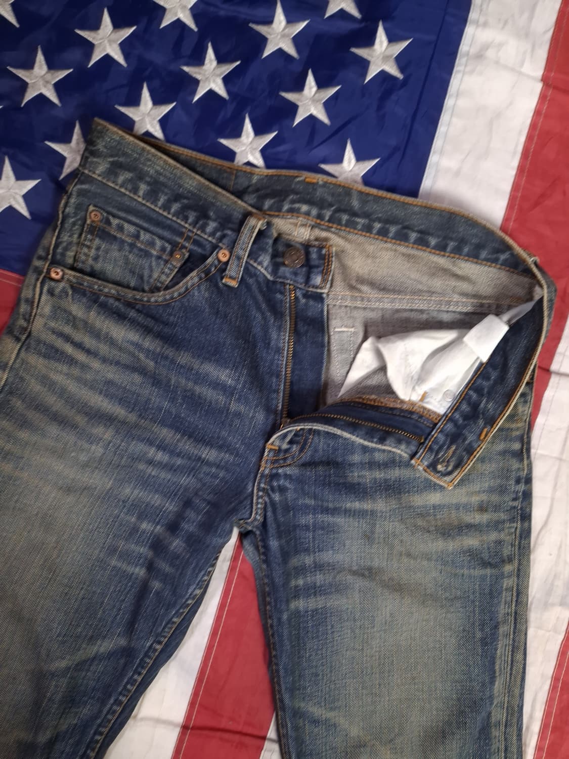 오리지날 일본판 리바이스 517 부츠컷 데님진 상품이미지5