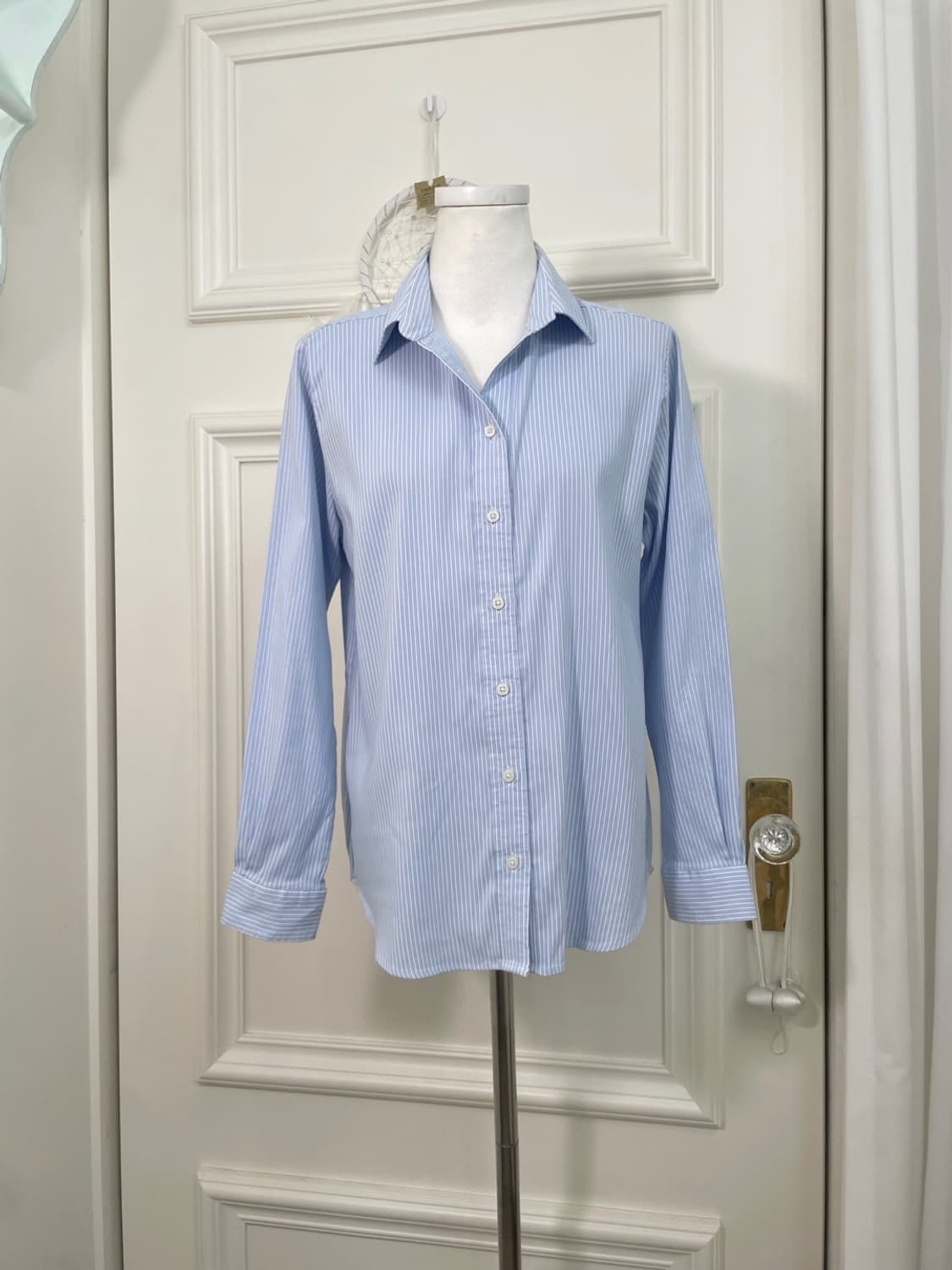 blue stripe basic spring shirt(size-11) 상품이미지1