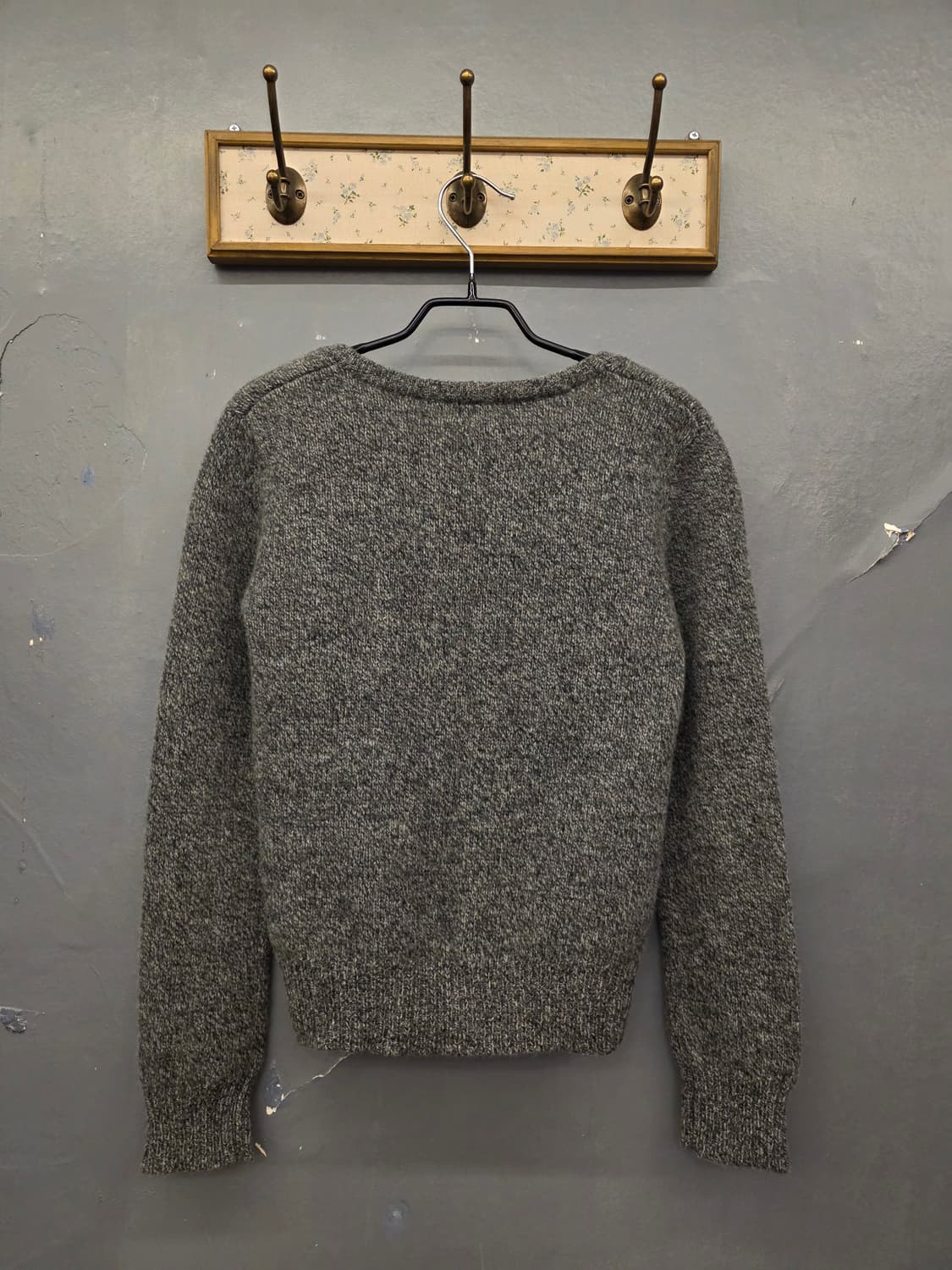 일본빈티지 그레이브이넥가디건 상품이미지3