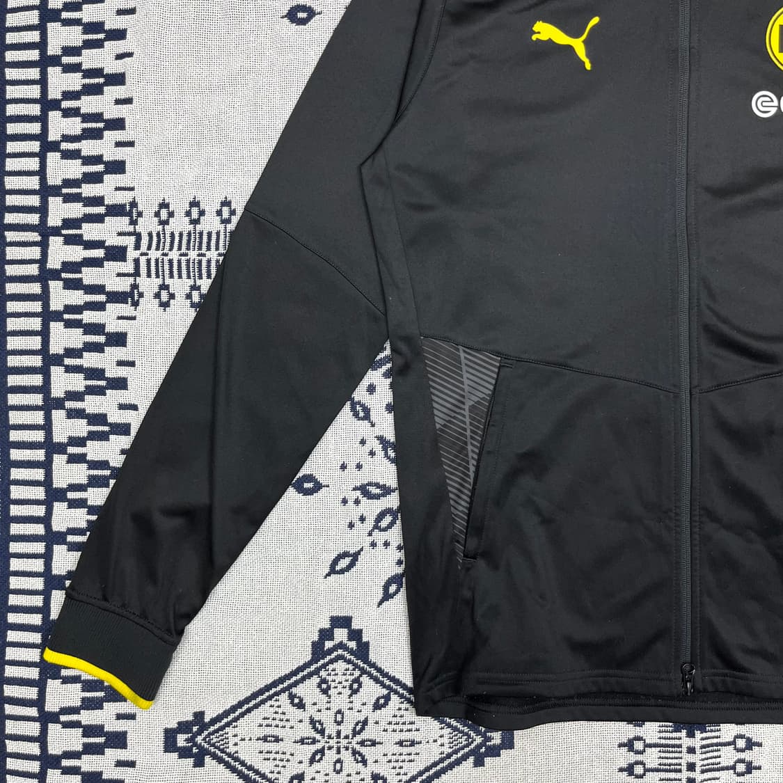 [M] 푸마 도르트문트 로고 져지 자켓 상품이미지5