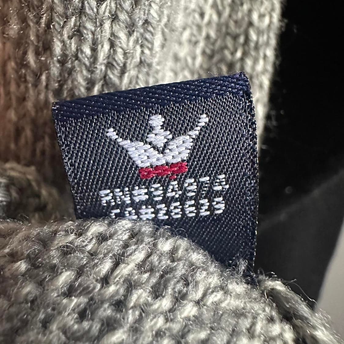 90s 스투시 빈티지 래글런 울 아크릴 니트 상품이미지5