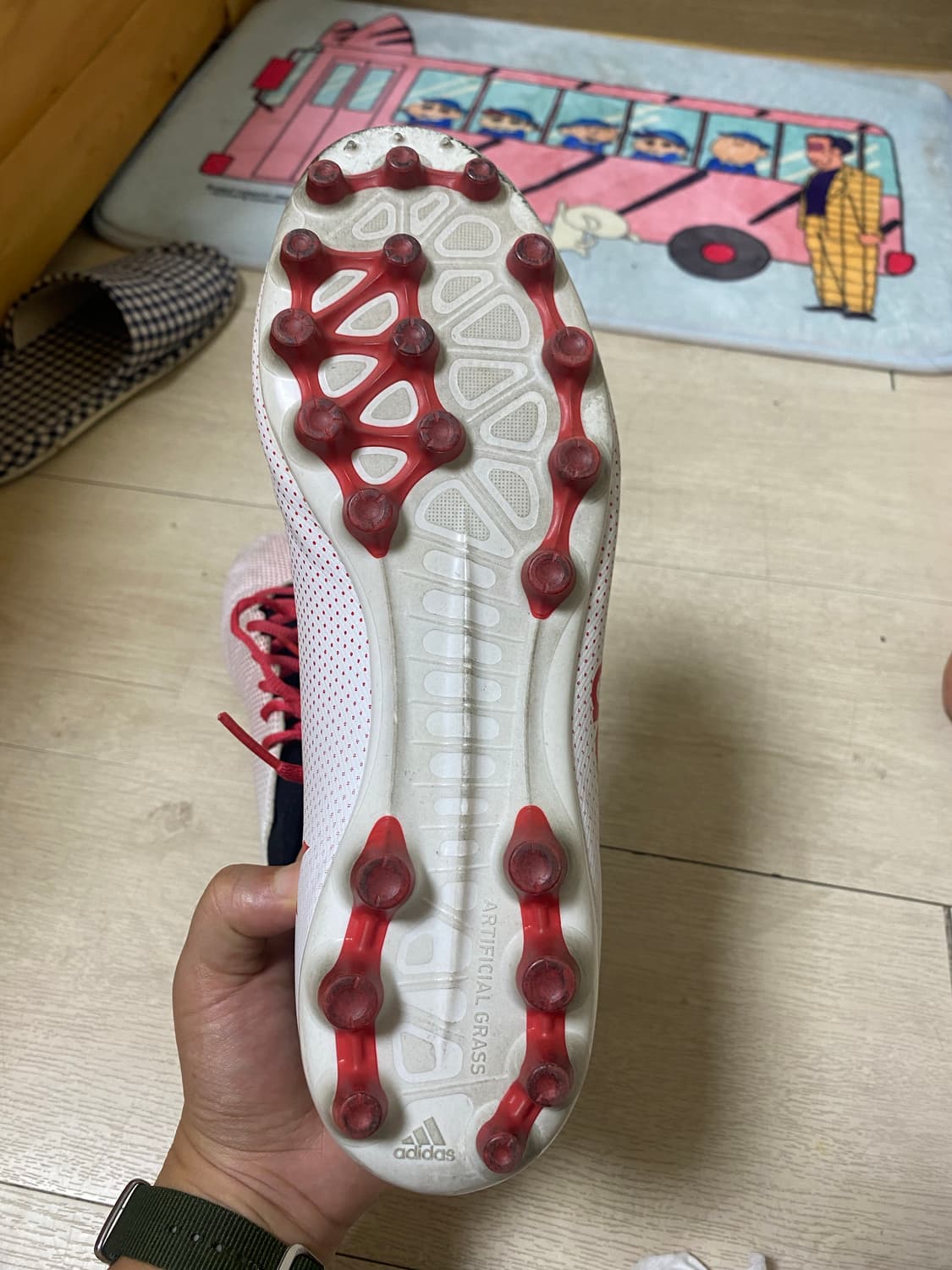 ADIDAS 아디다스 테크핏 축구화 260사이즈 상품이미지4
