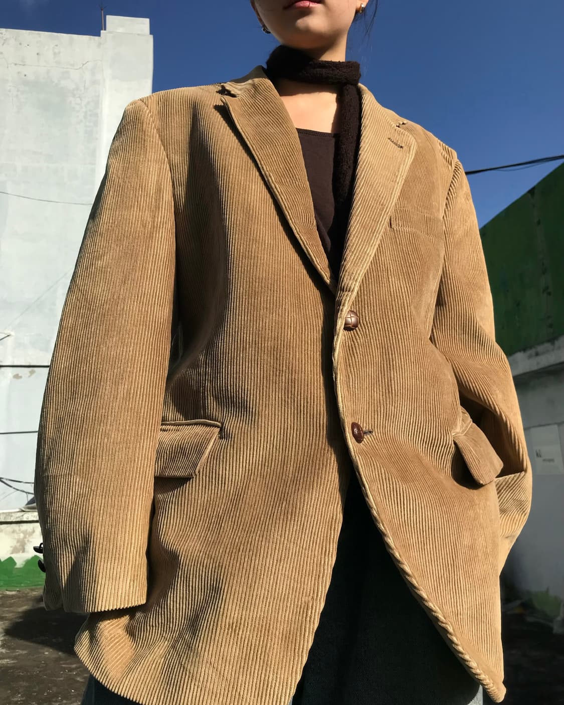 빈티지 골덴 블레이저 상품이미지2