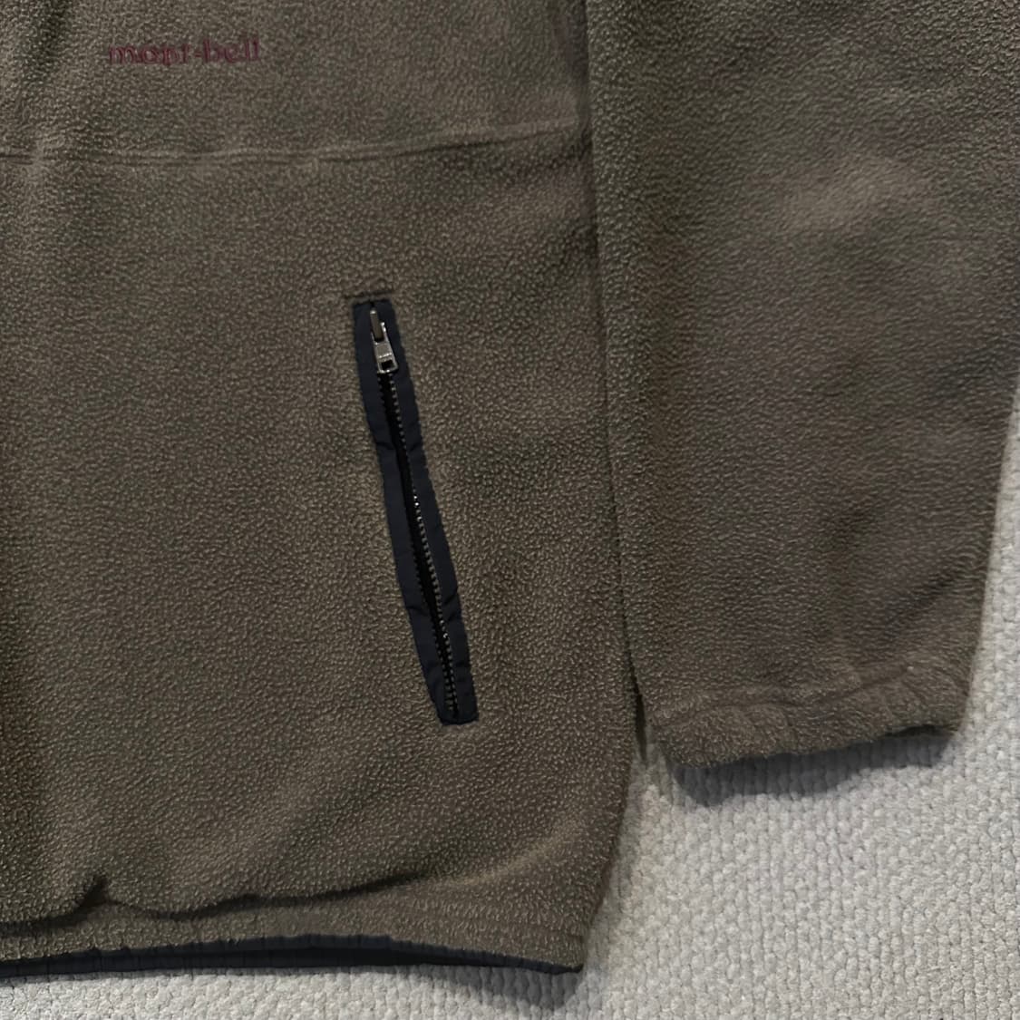 90s 재팬 몽벨 mont-bell 폴라텍 하프집 플리스 상품이미지4