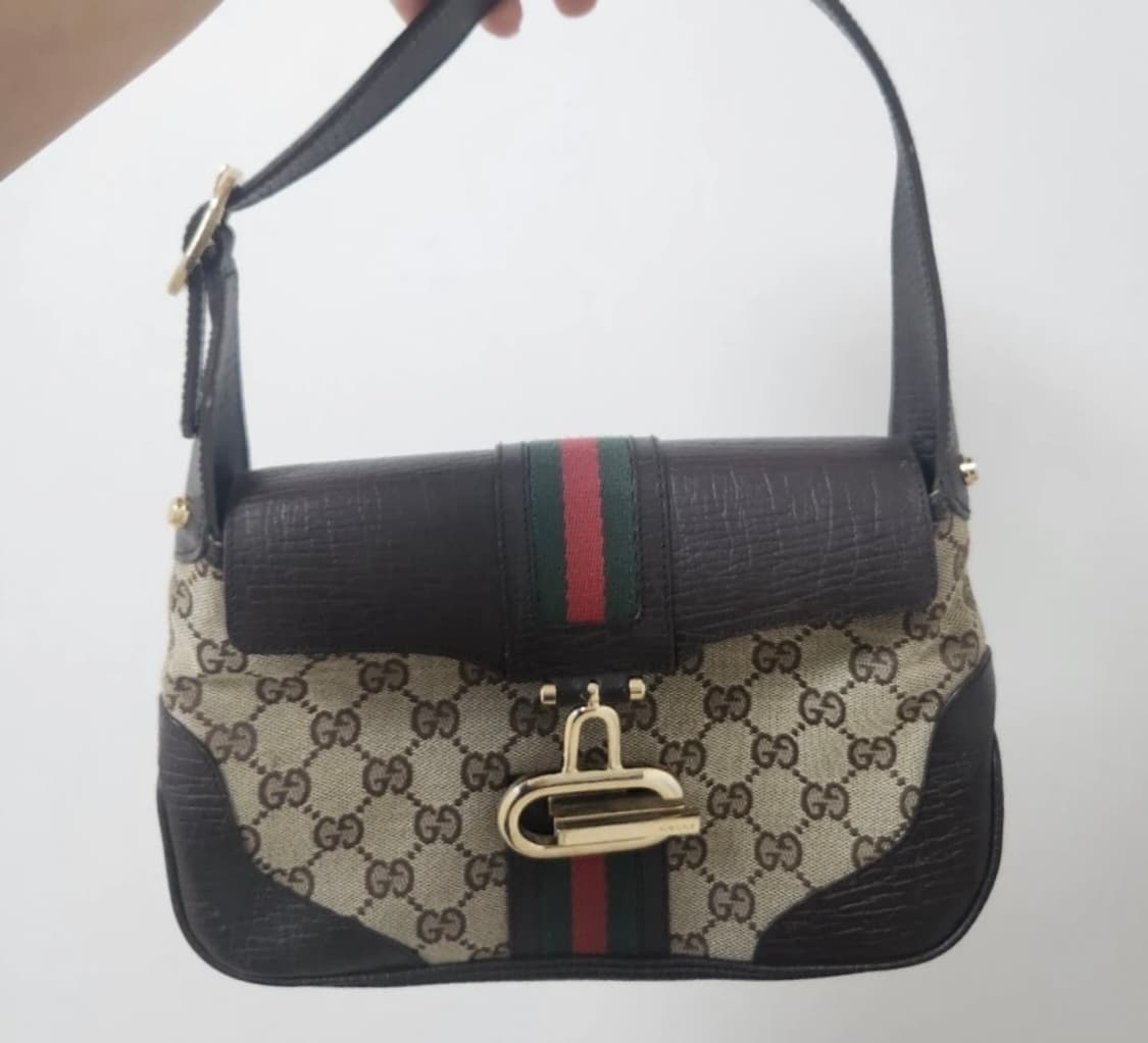 구찌 브라운 GG 재키 숄더백 상품이미지2
