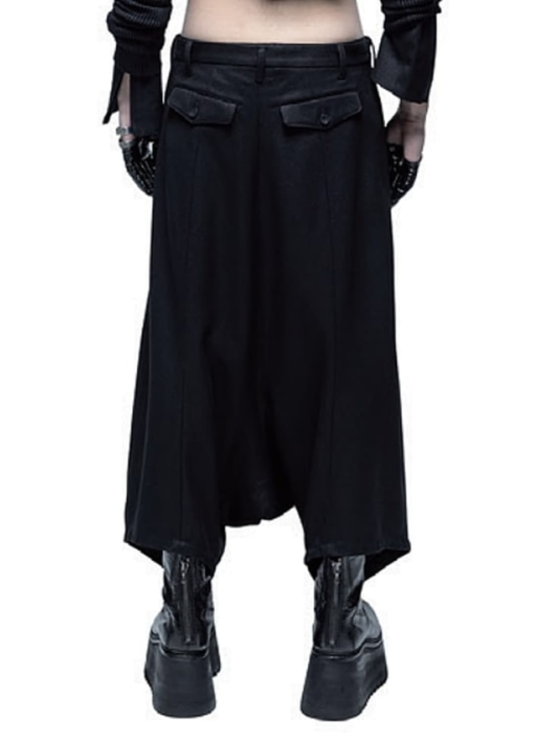 새상품 율리우스 울 레이온 벌룬 트라우저 2/3사이즈 상품이미지2