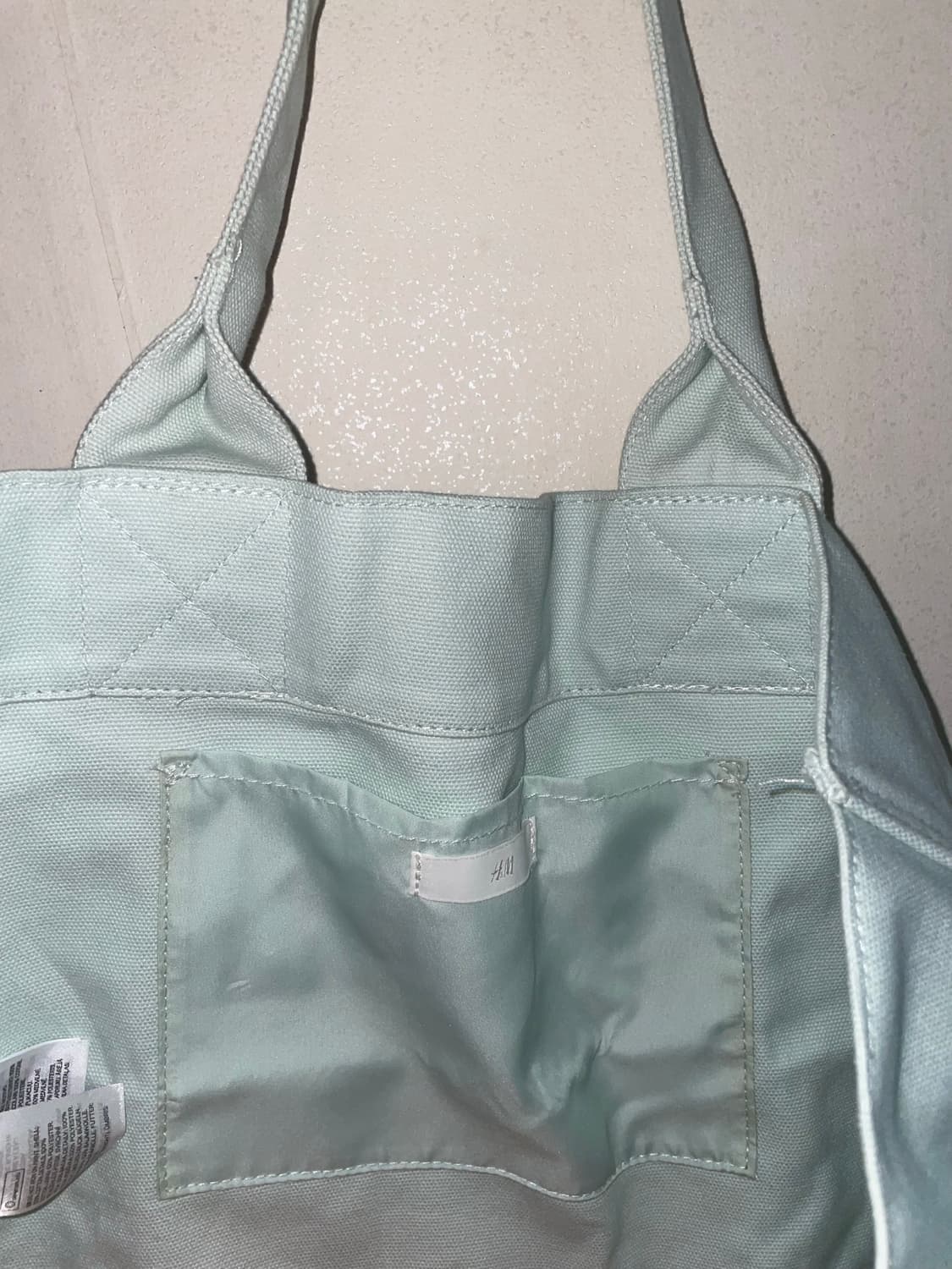 H&M Canvas Big Totebag 상품이미지2