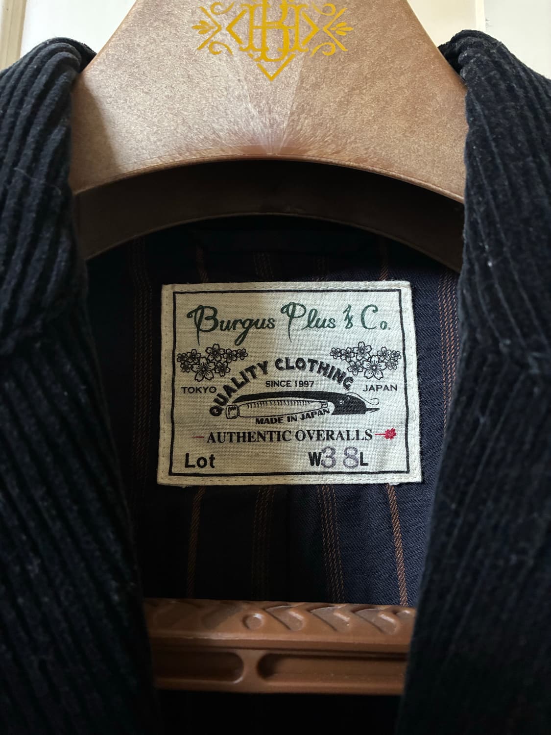 버거스 플러스 코듀로이 블레이저 상품이미지2