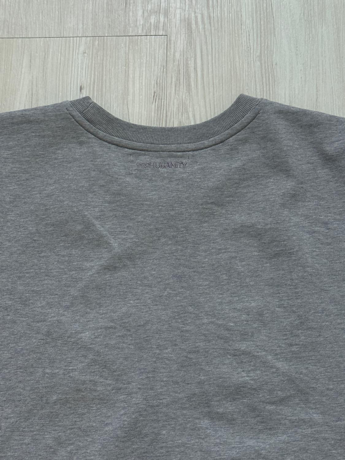999휴머니티 EVD LOGO 반팔티(MELANGE GREY) 3(L) 상품이미지6